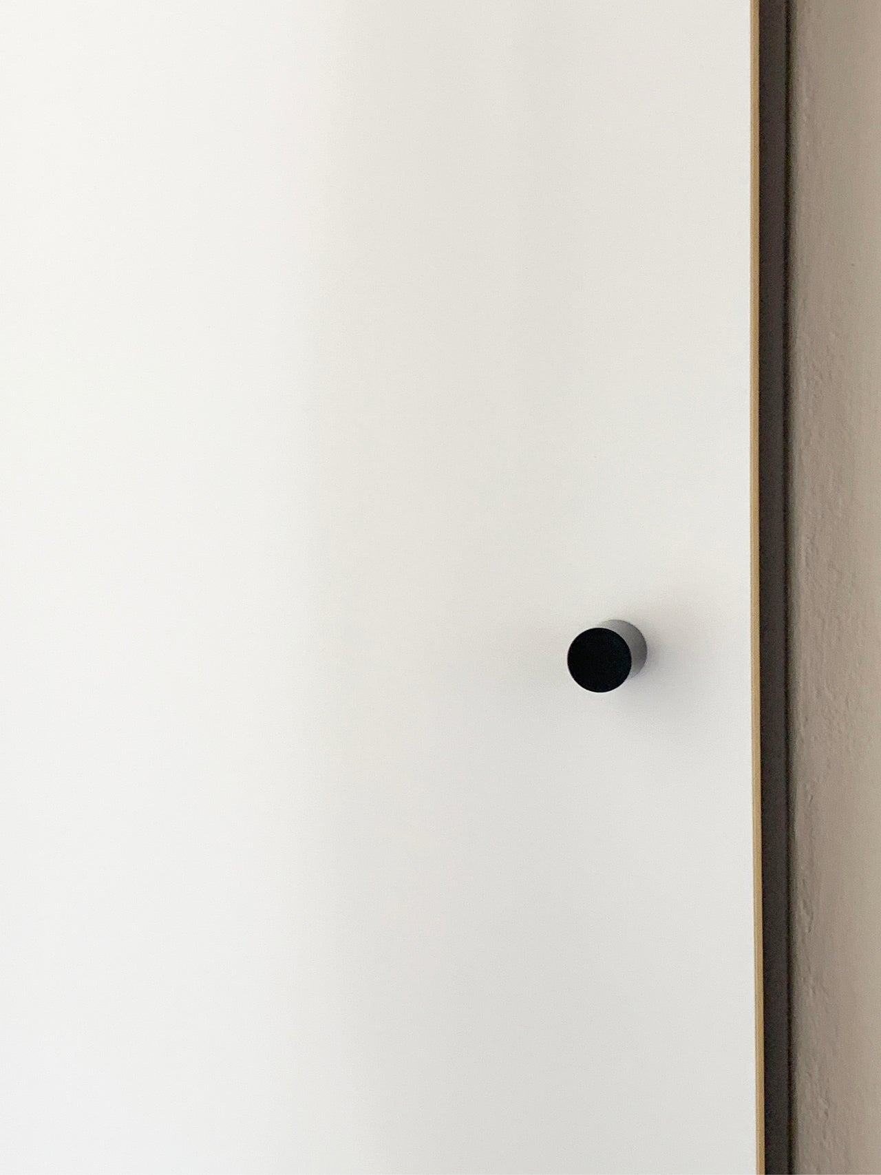 möbelknopf 02 / knob L 02 schwarz