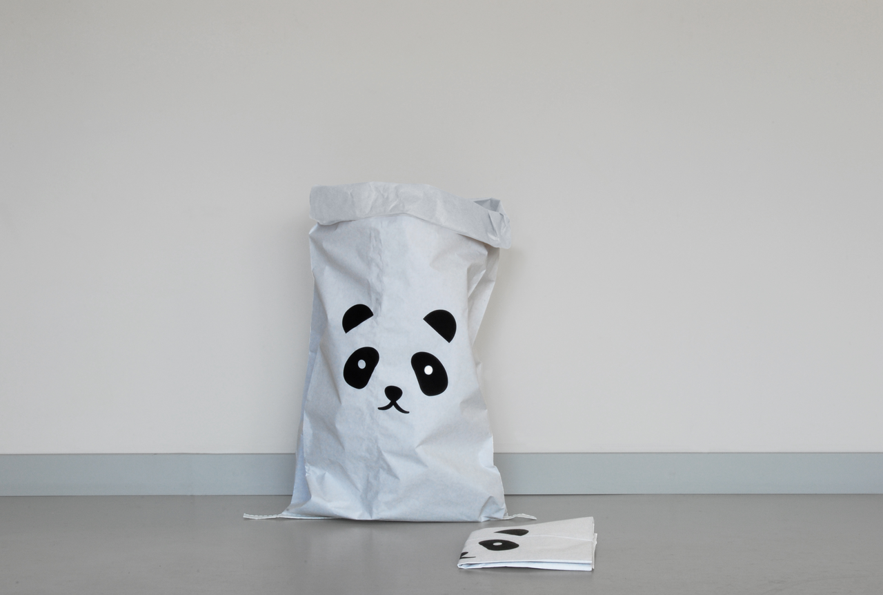papiersack / paper bag Panda
