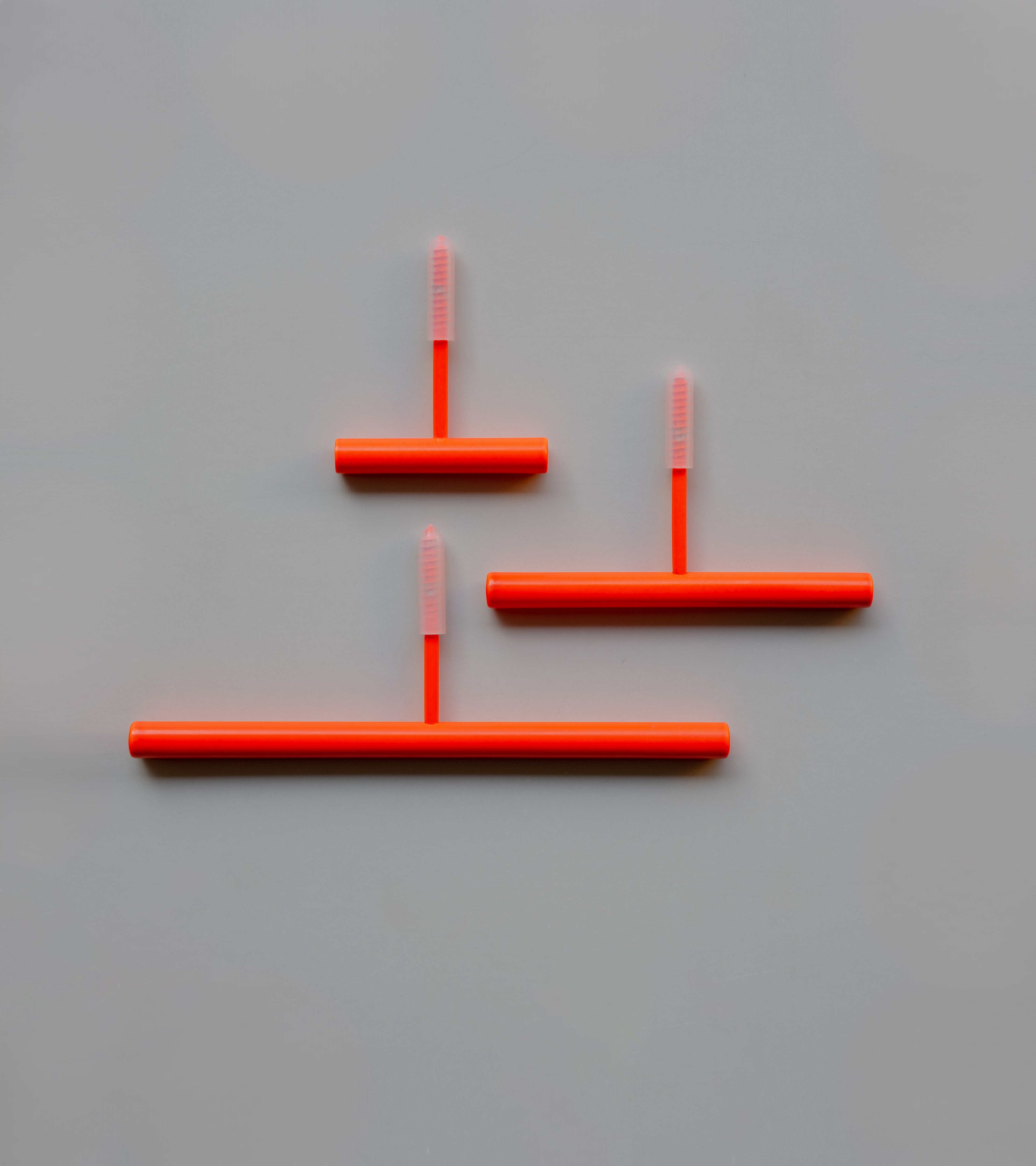 wandhaken / line hook neon rot