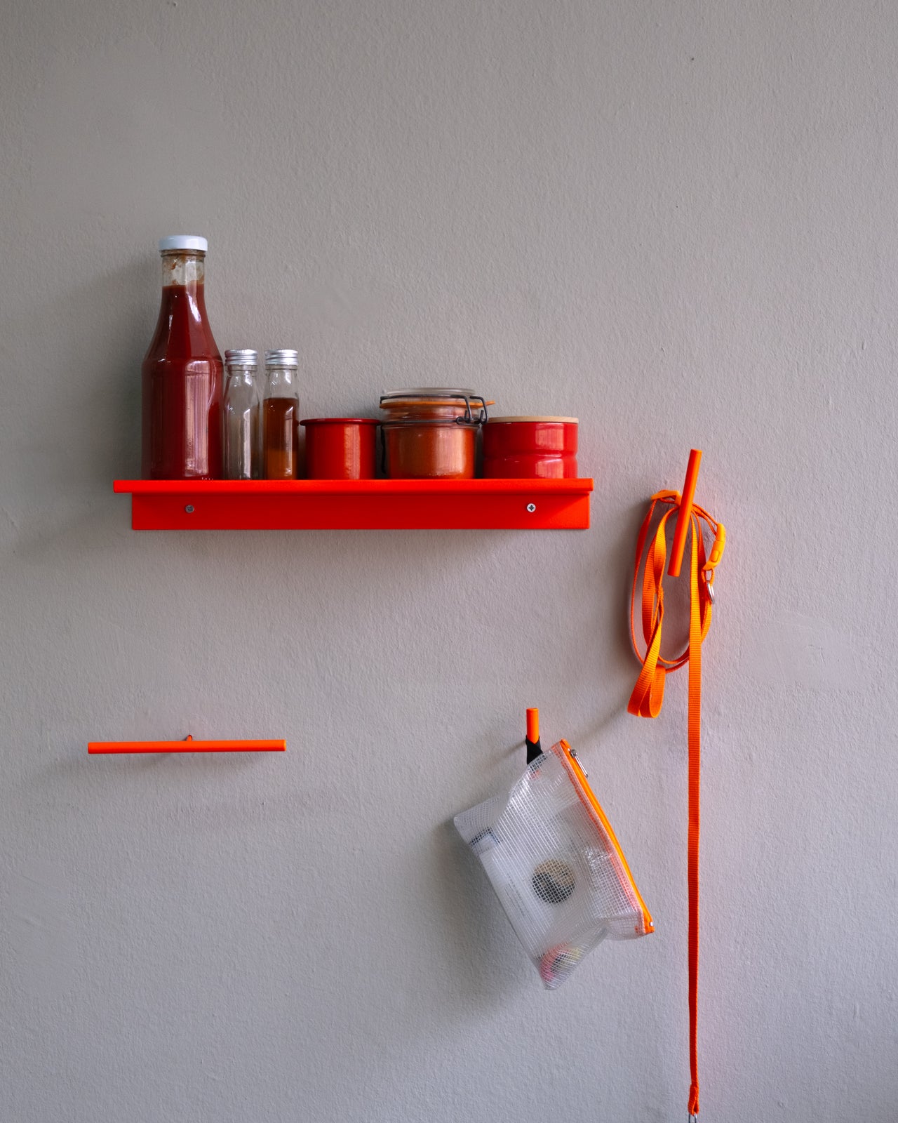 z regal S / z shelf S neon rot