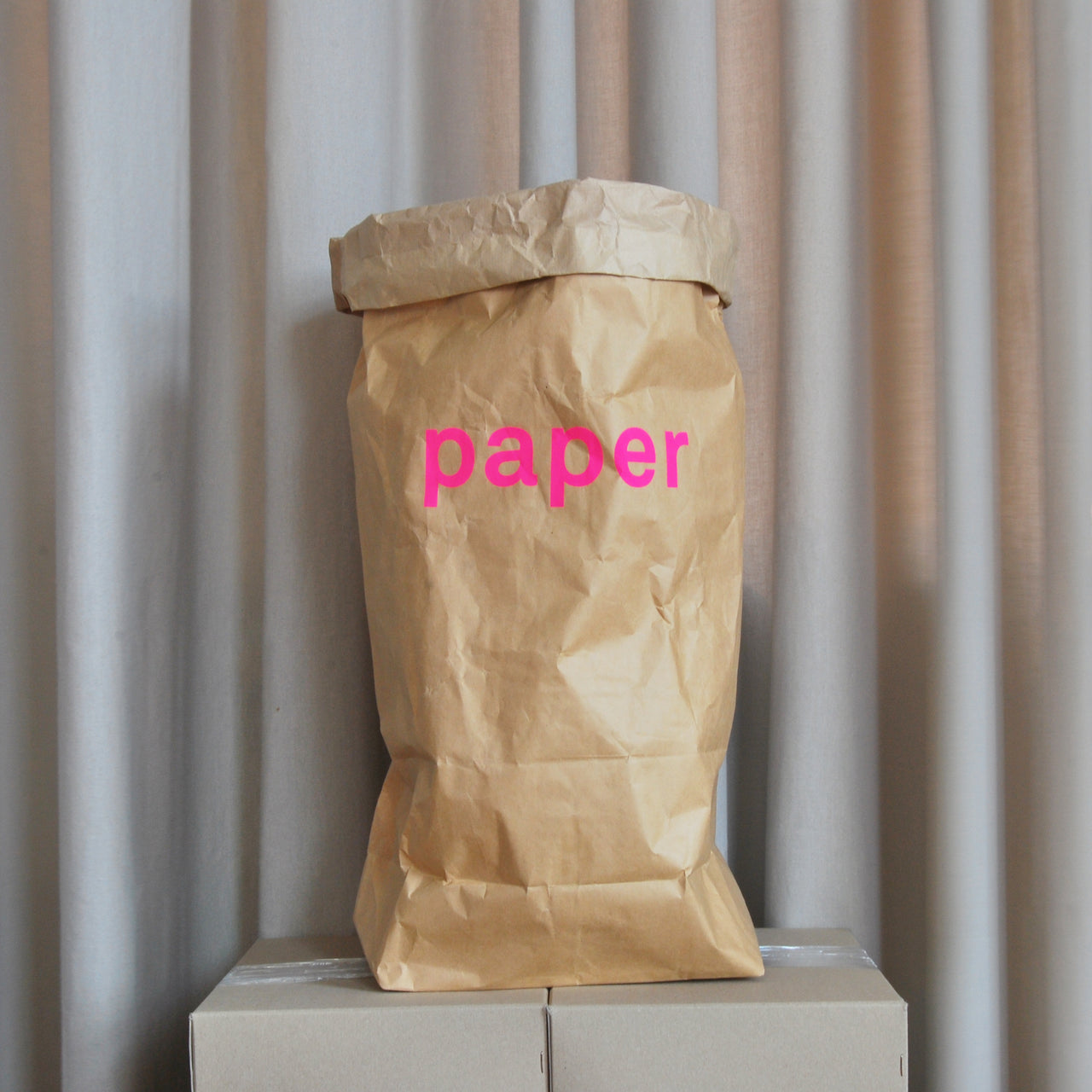 papiersack braun / paper bag brown PAPER / das ORIGINAL