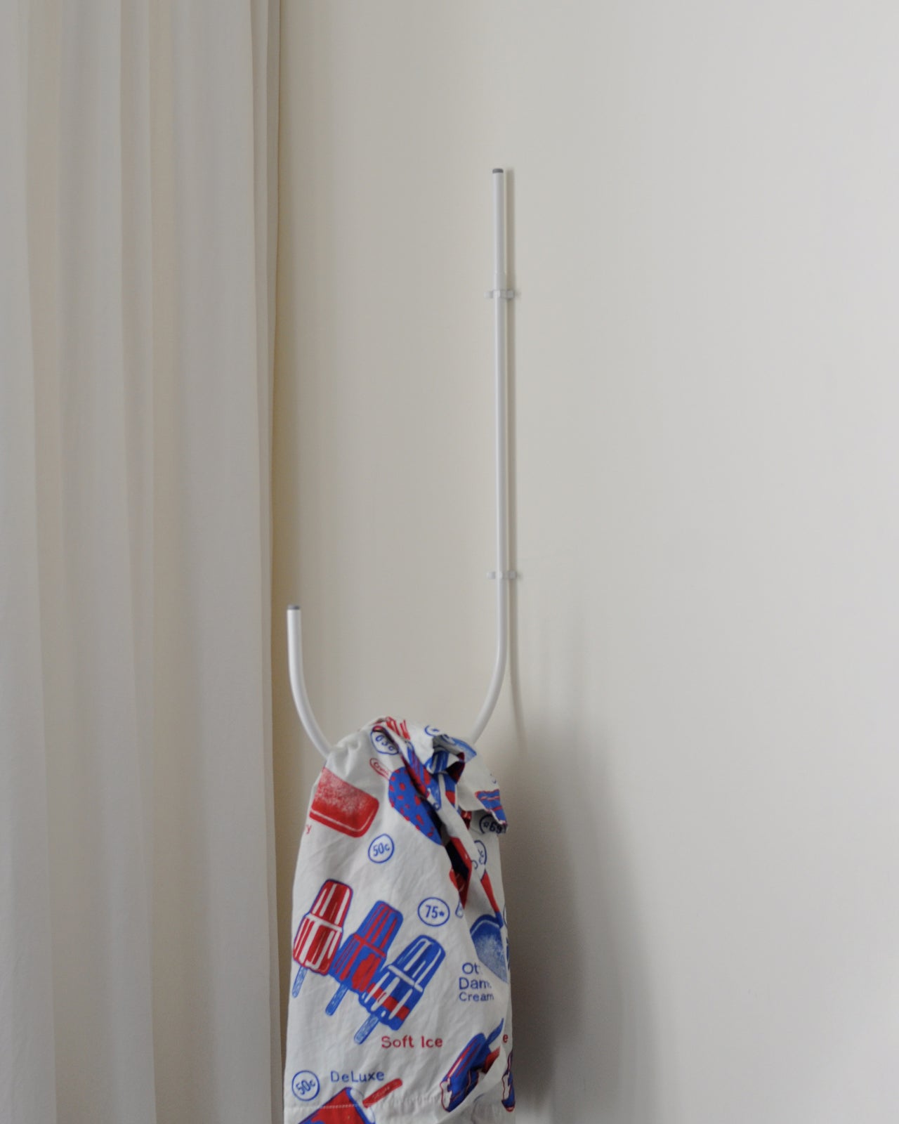 large wall hook / hanger arch white