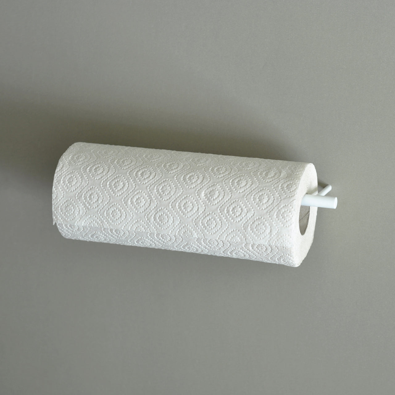 kitchen roll holder / paper towel holder white