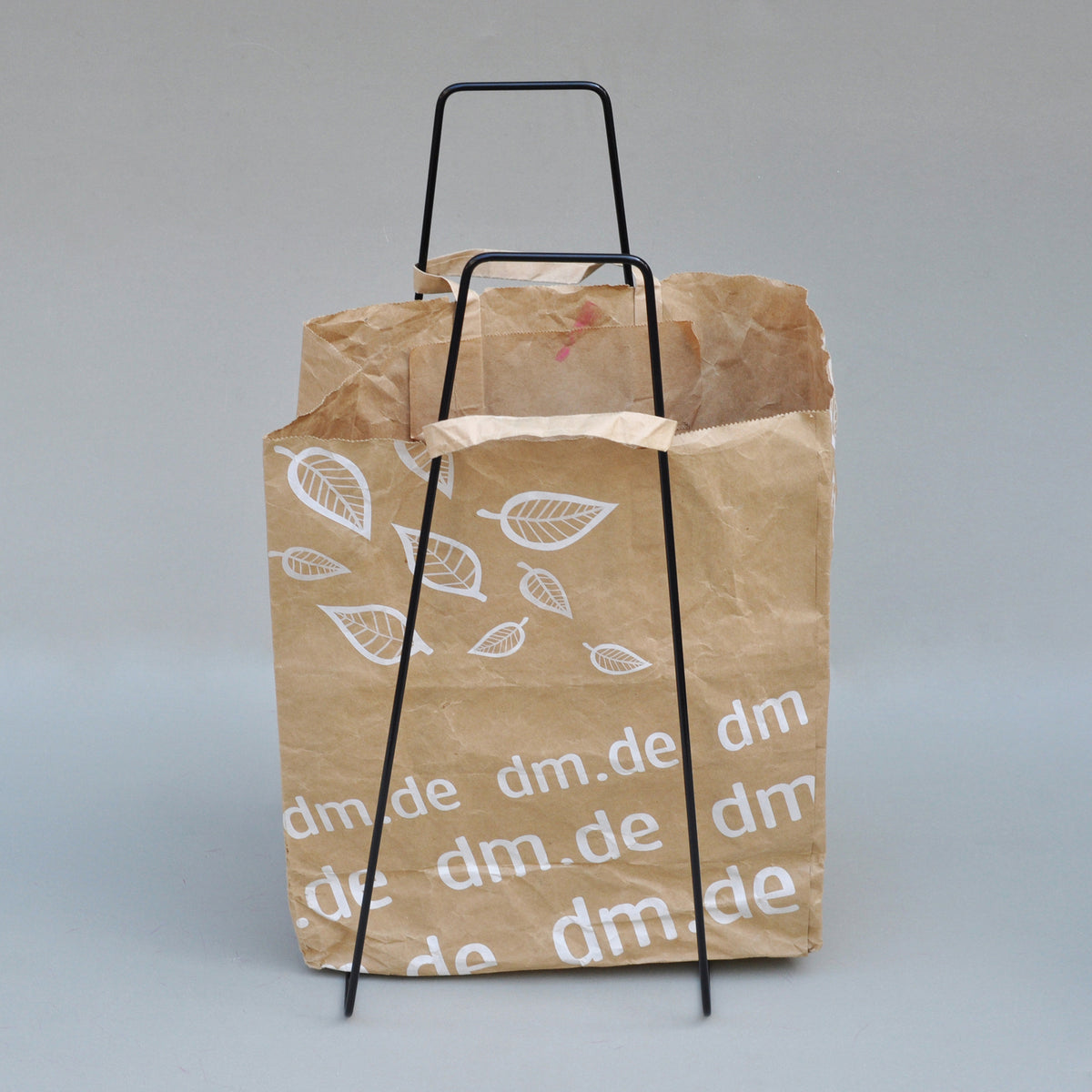 tütenhalter / shopping bag holder schwarz