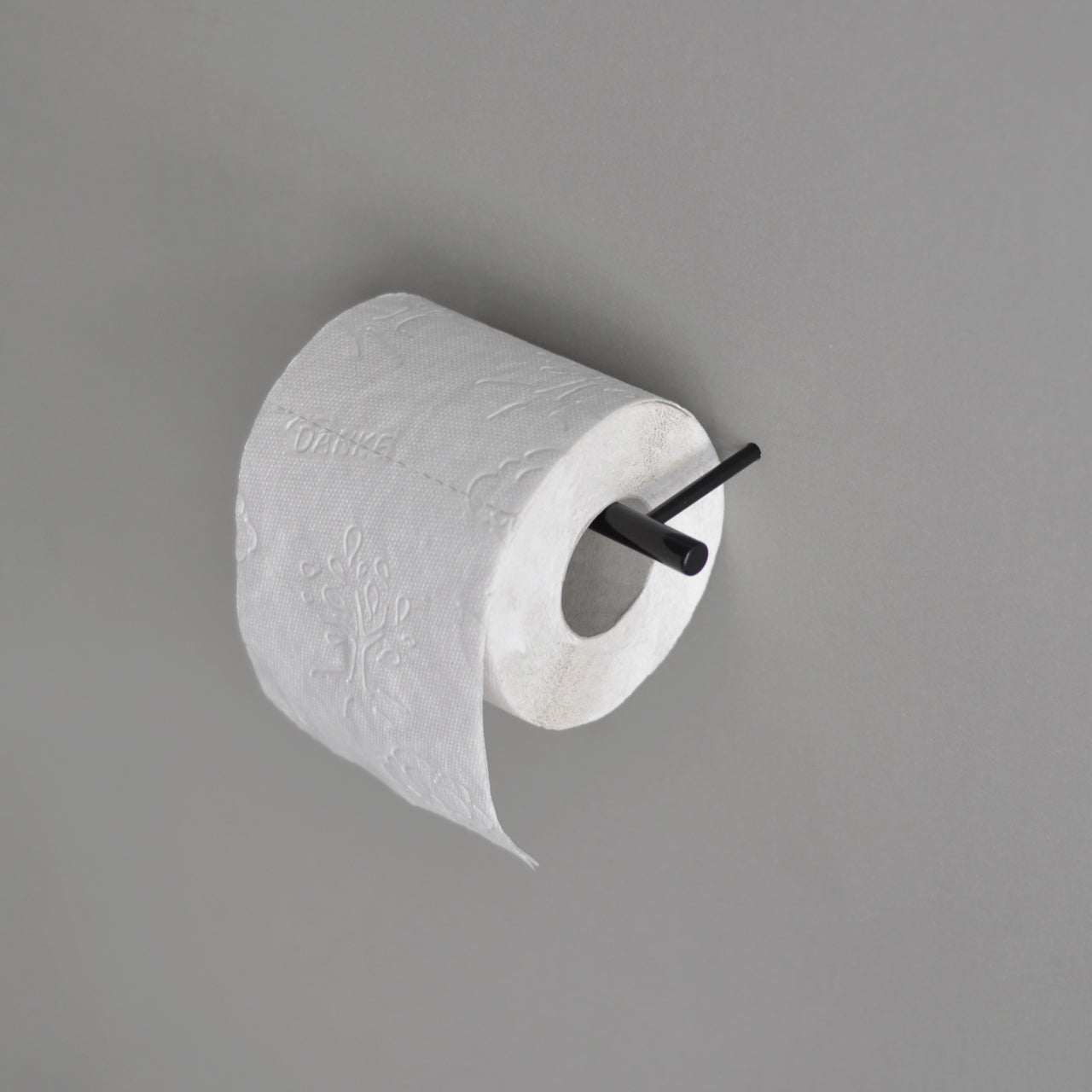 toilet roll holder / toilet paper holder black