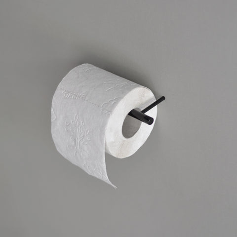 toilet paper holder black