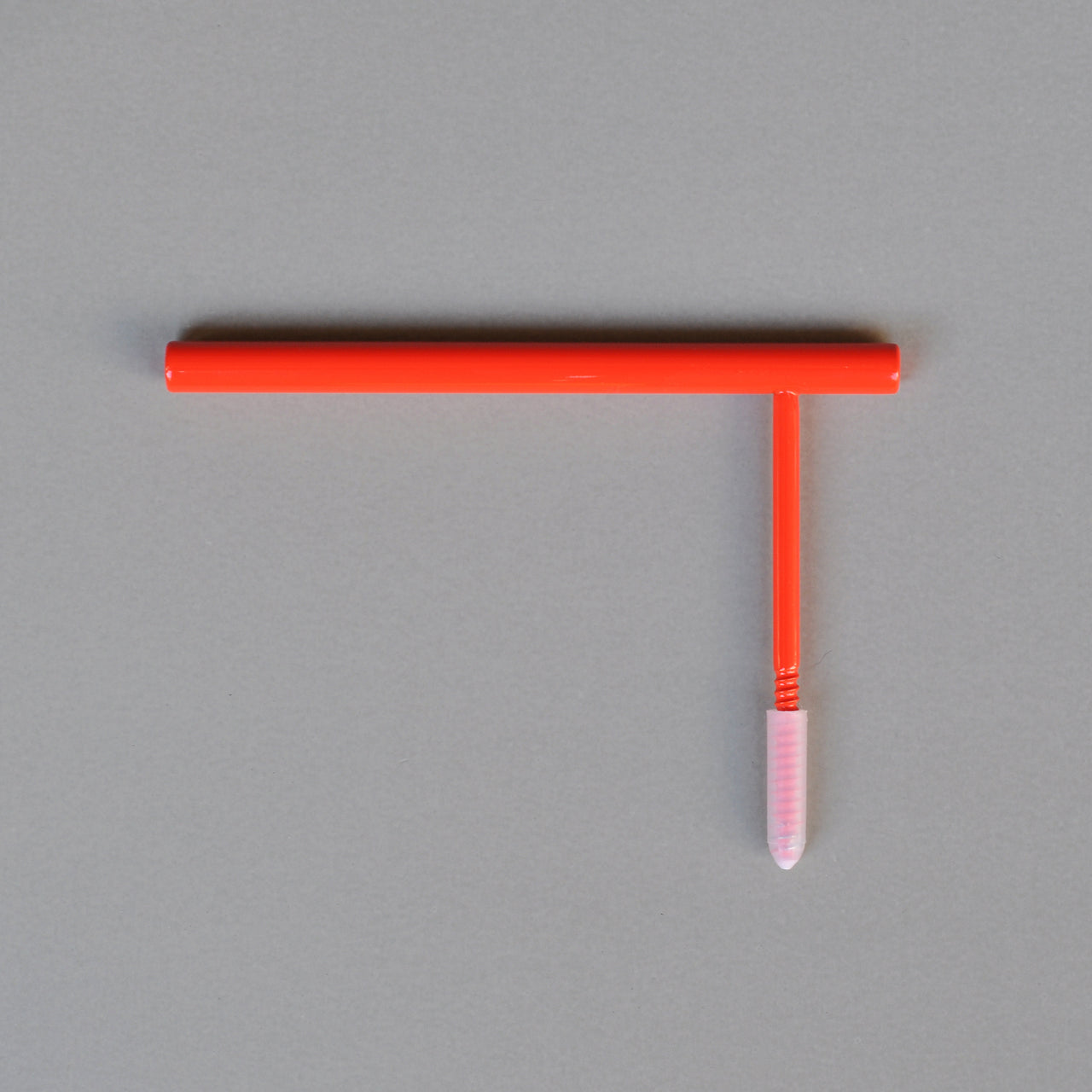 toilettenrollenhalter / toilet paper holder neon rot
