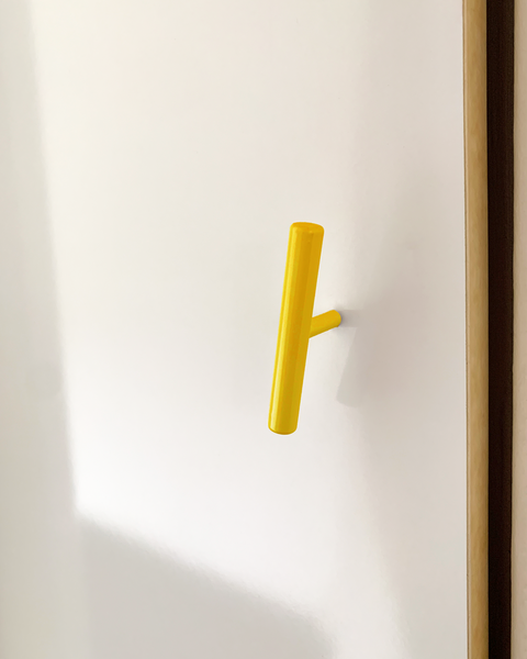 line handle for furniture sunshine yellow