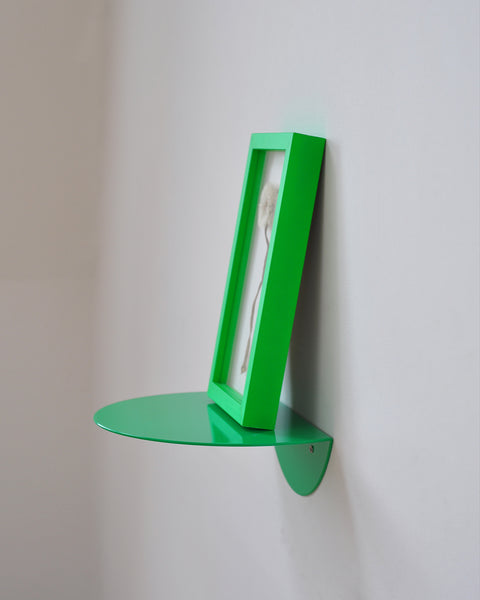  dot shelf neon green