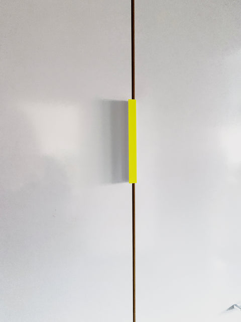  handle 02 for furniture neon yellow