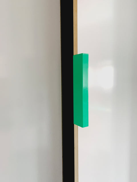  handle 02 for furniture neon green