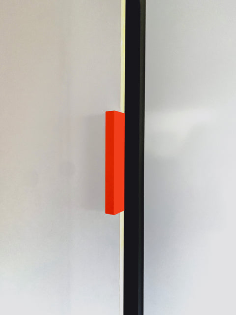  handle 02 for furniture neon red