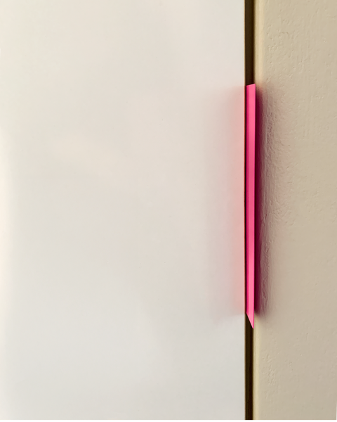 griffleiste 01 / handle 01 neon pink