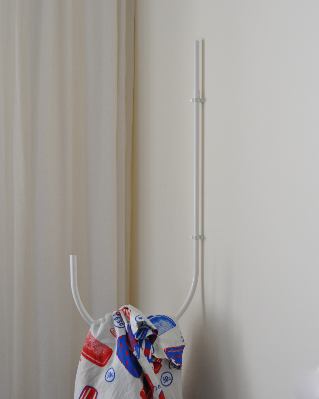 large wall hook / hanger arch white