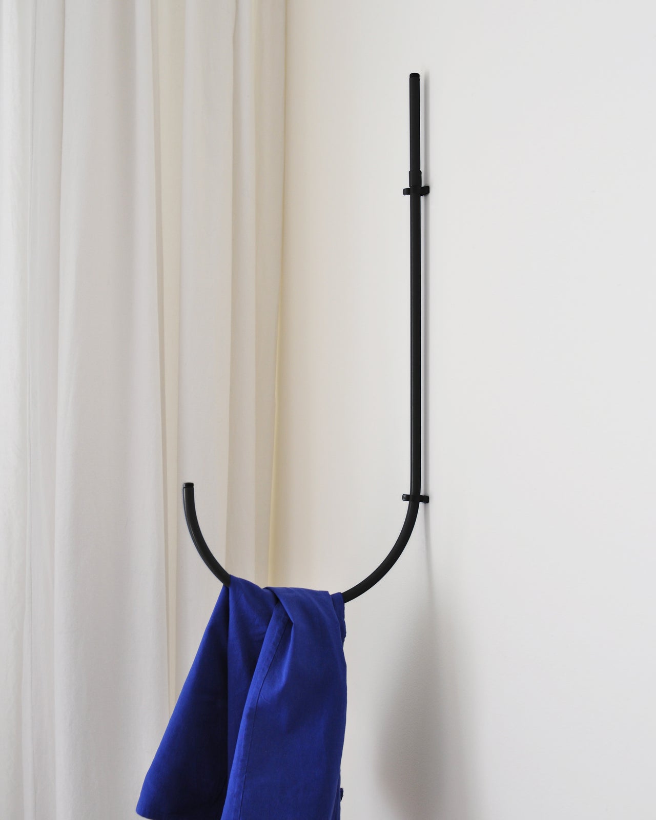 großer wandhaken / hanger arch schwarz