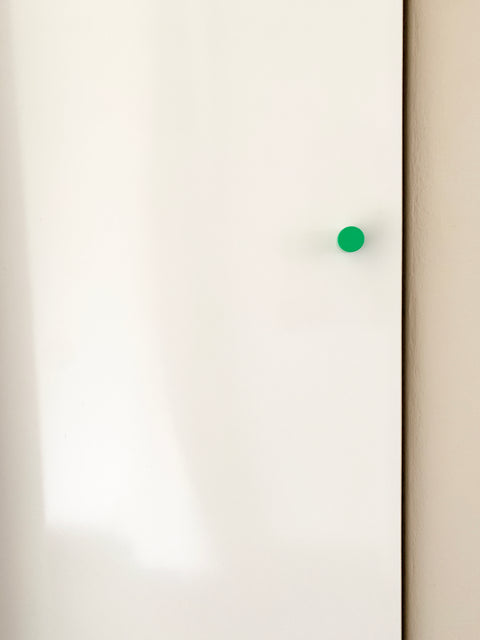  knob L for furniture neon green