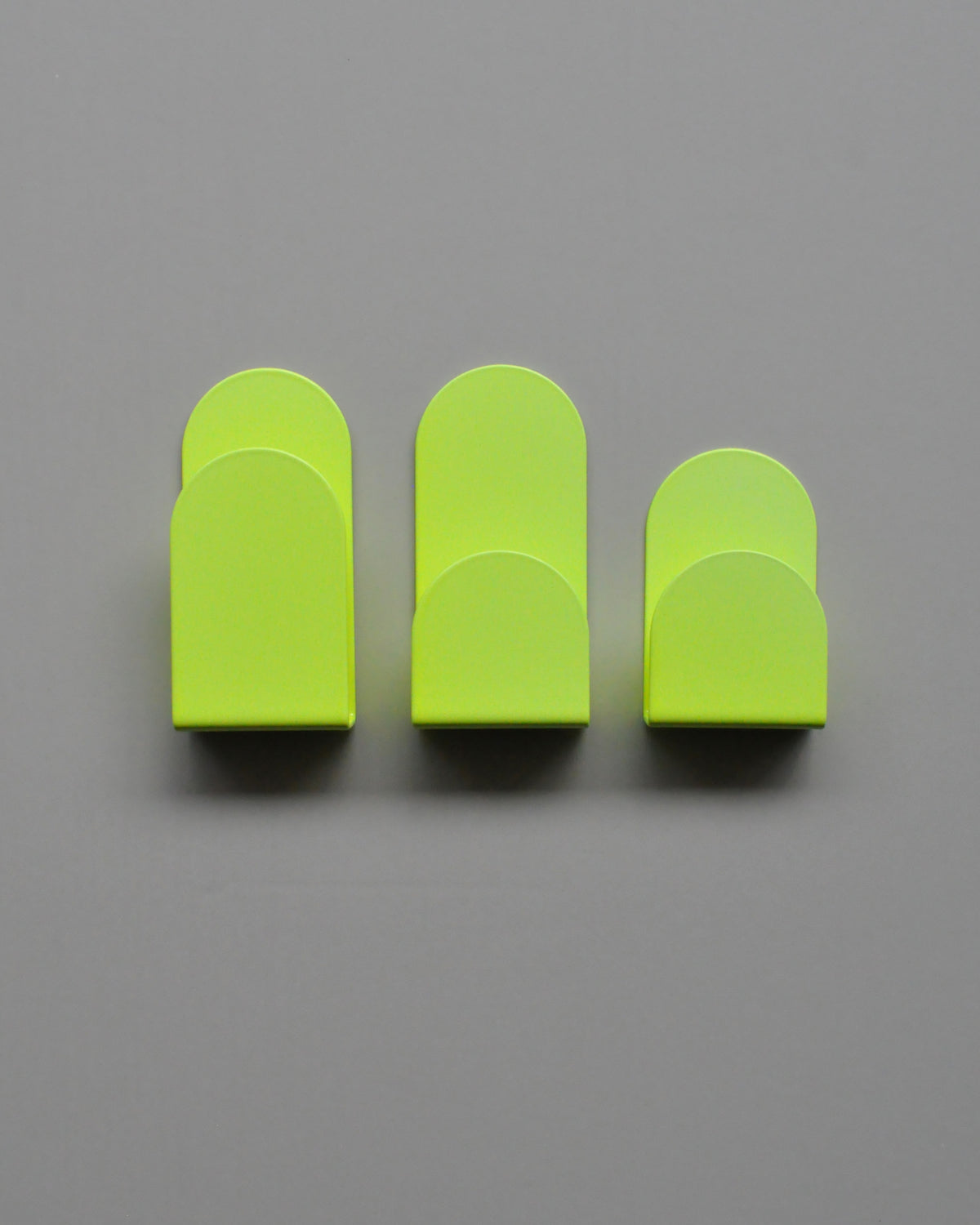 klebehaken / sticky hook neon gelb
