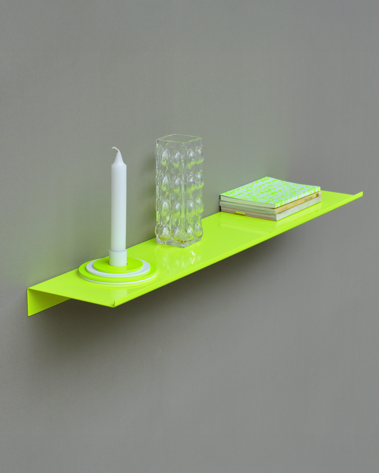 z regal L / z shelf L neon gelb