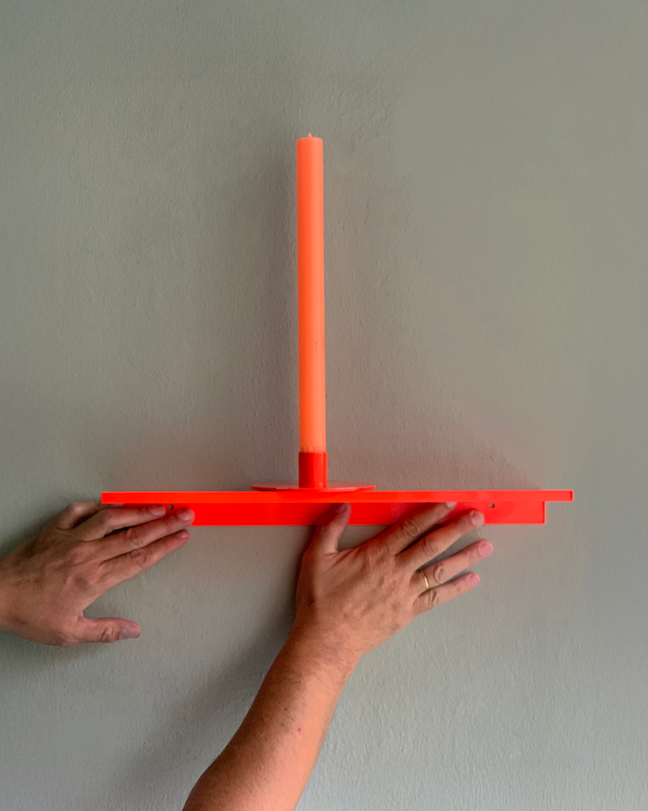 z regal S / z shelf S neon rot