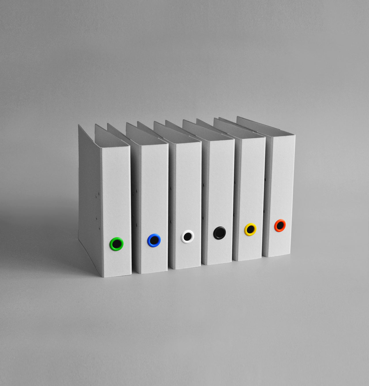 akten ordner graupappe / raw folders set of 6