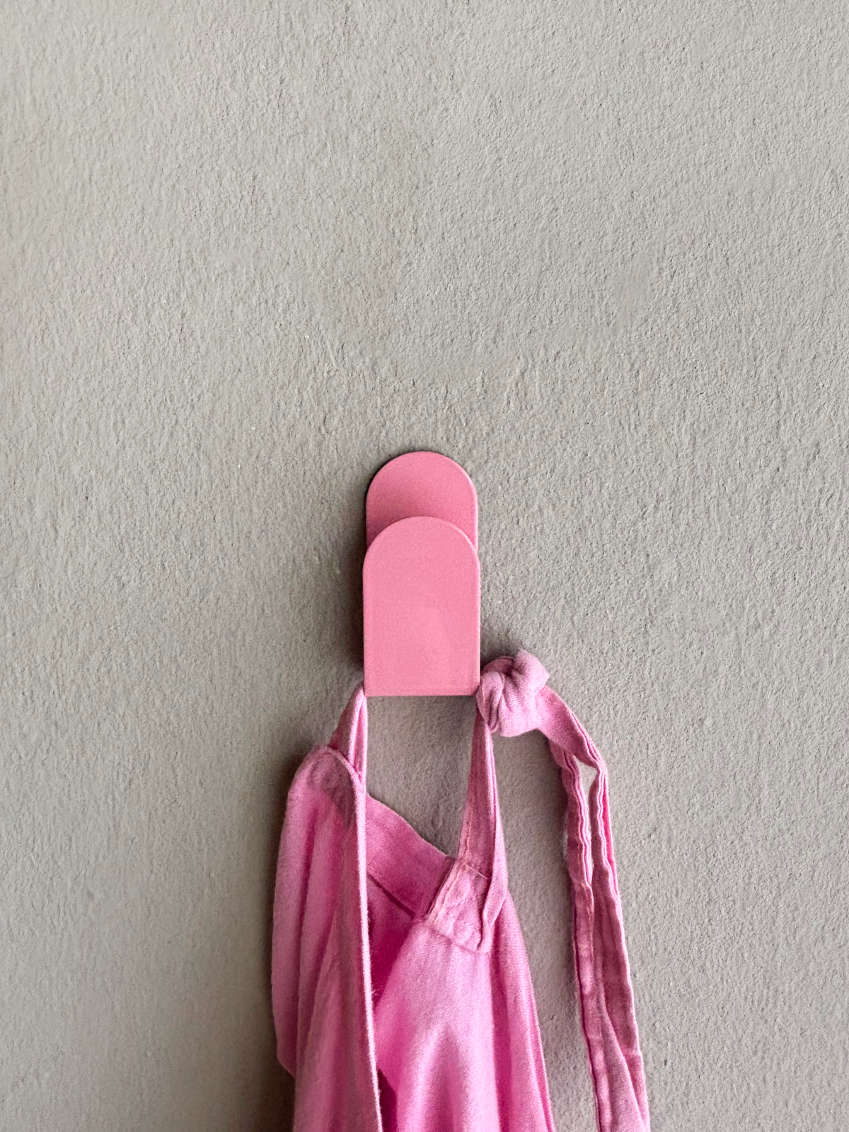 klebehaken / sticky hook rosa