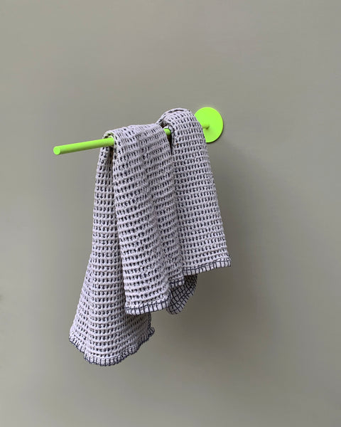  towel holder neon yellow